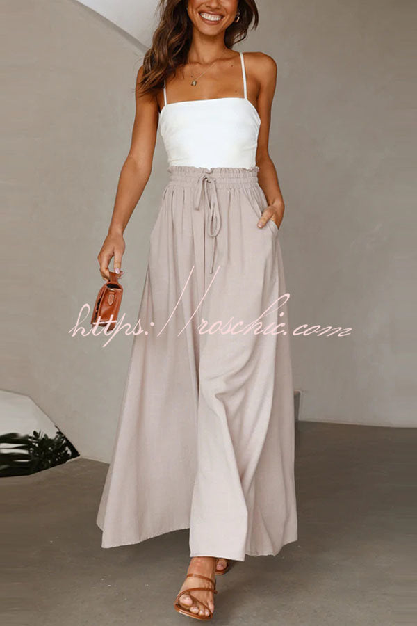 A Vintage Style Pants with Delicate Timeless Details
