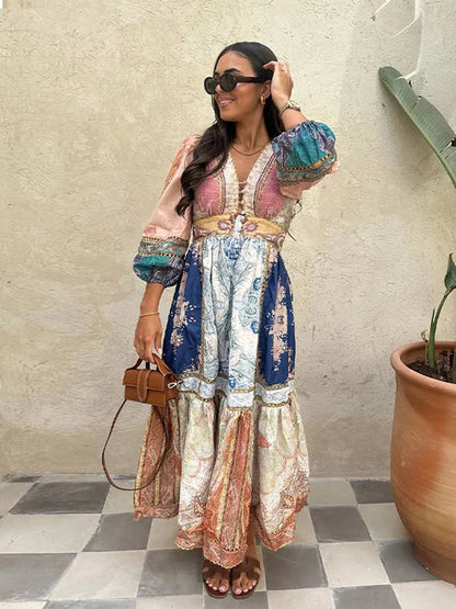 A Vintage Style Dress with Delicate Timeless Details