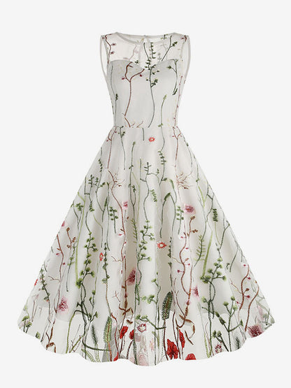 A Vintage Style Dress with Delicate Timeless Details