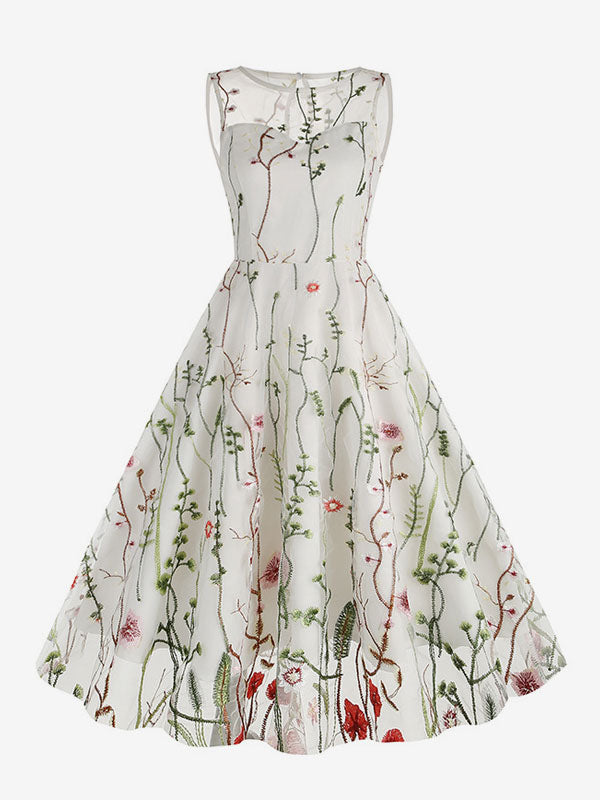 A Vintage Style Dress with Delicate Timeless Details