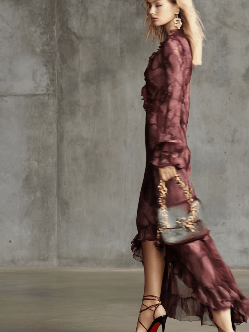 Classic Vintage Dress with a Flattering Fit