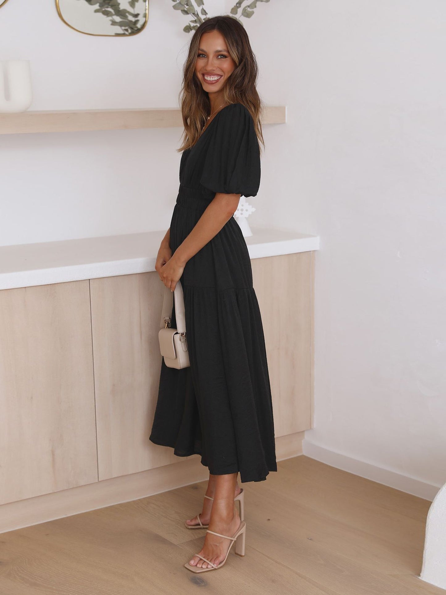 Elegantly Styled Dress for Everyday Wear