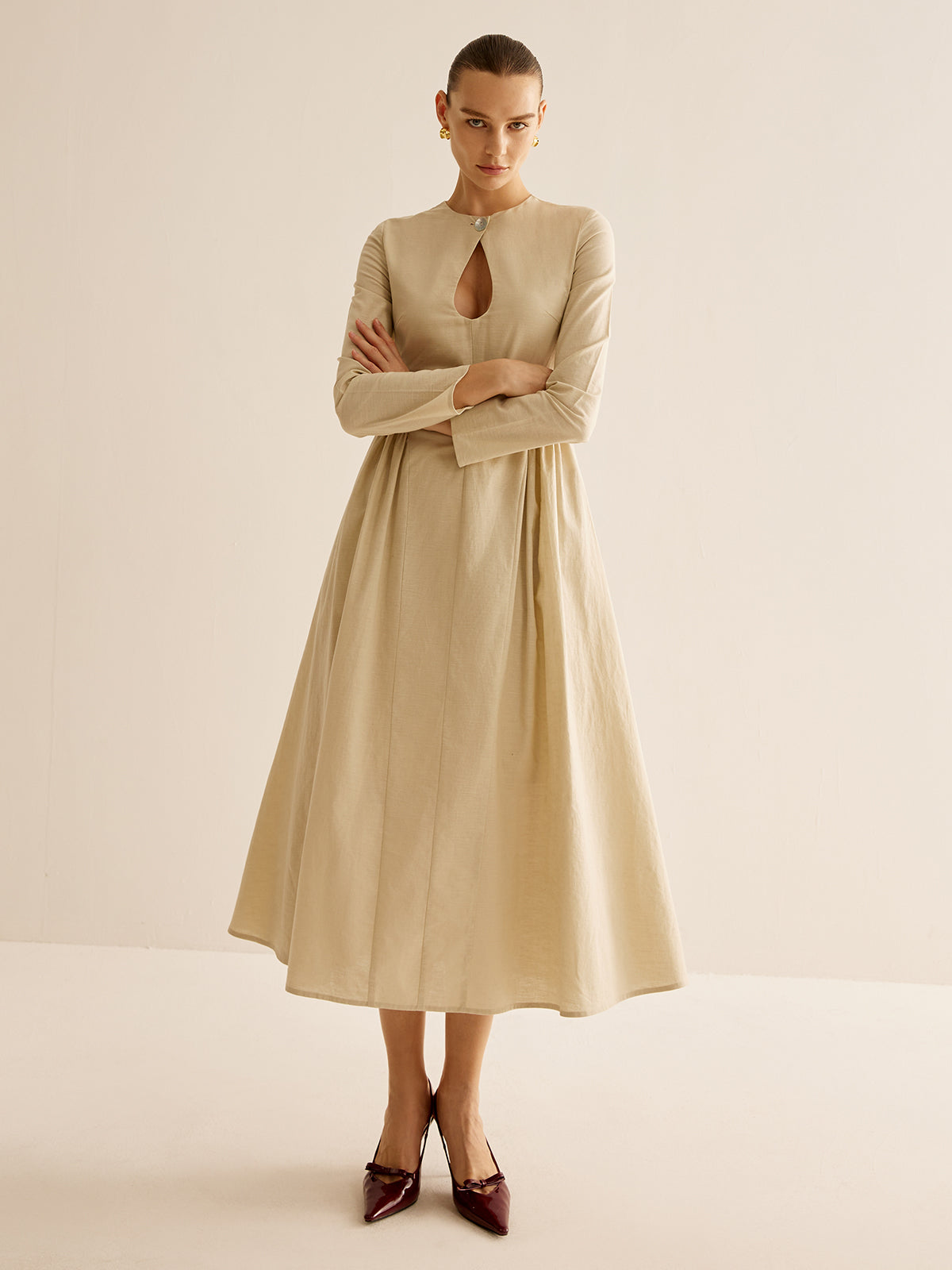 Elegantly Styled Dress for Everyday Wear
