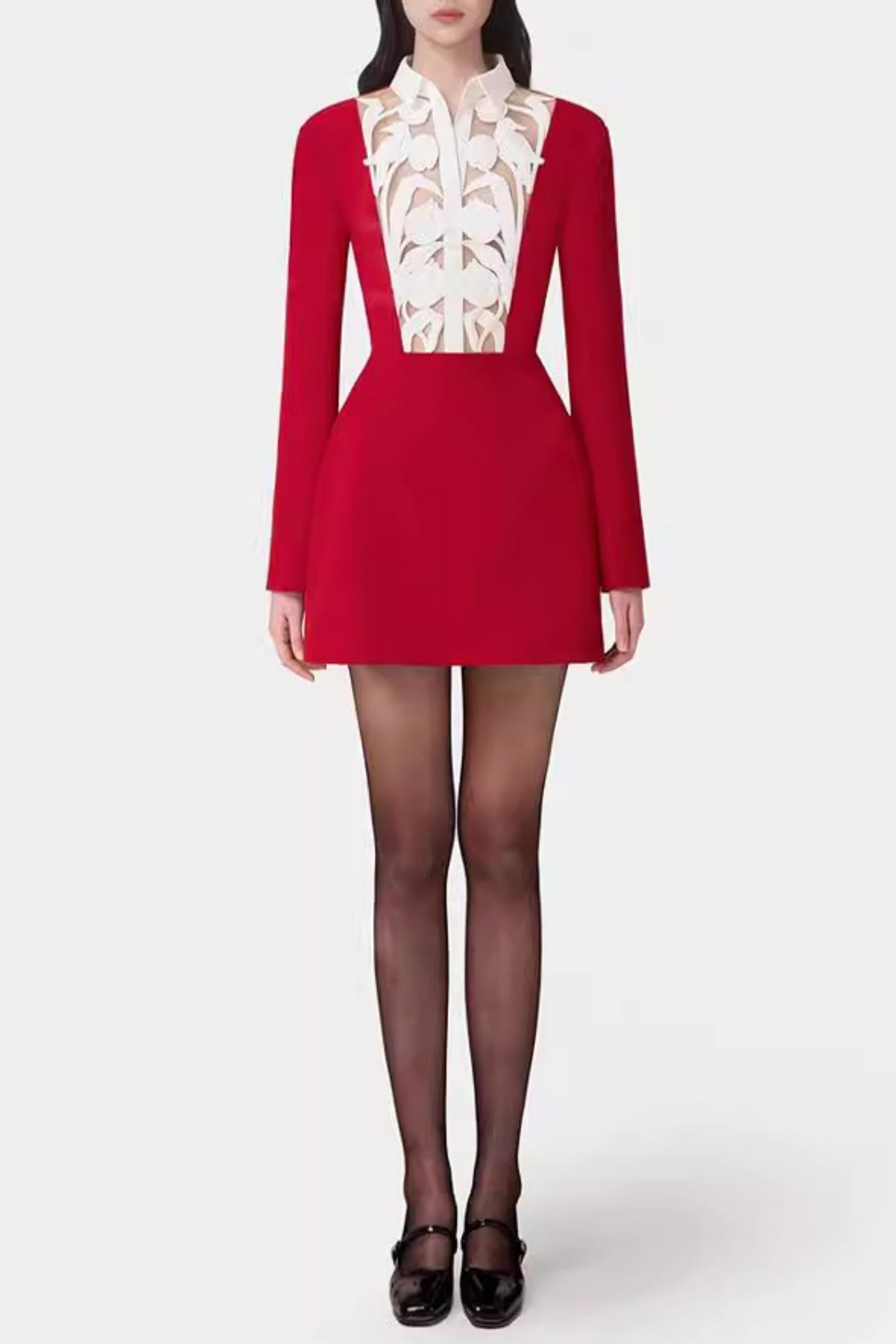 A Vintage Style Dress with Delicate Timeless Details