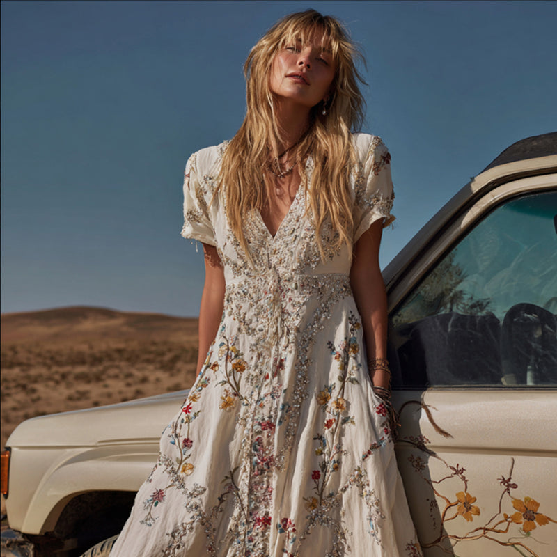 Beautifully Finished Dress in a Timeless Design