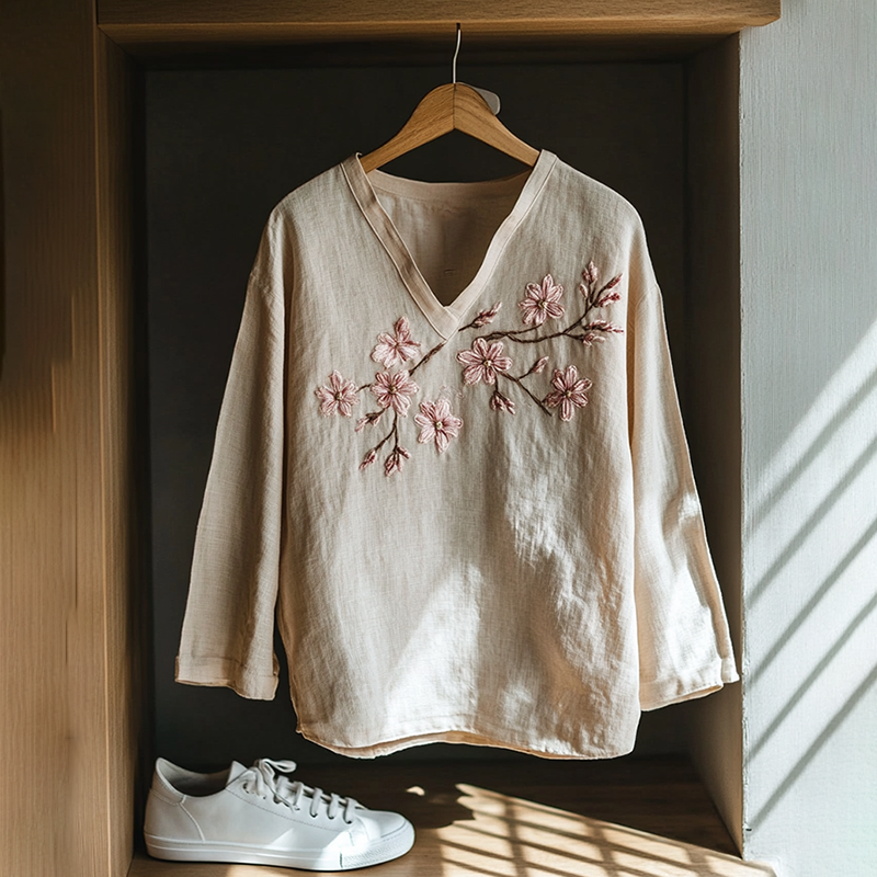 Vintage Inspired Blouse with a Contemporary Edge