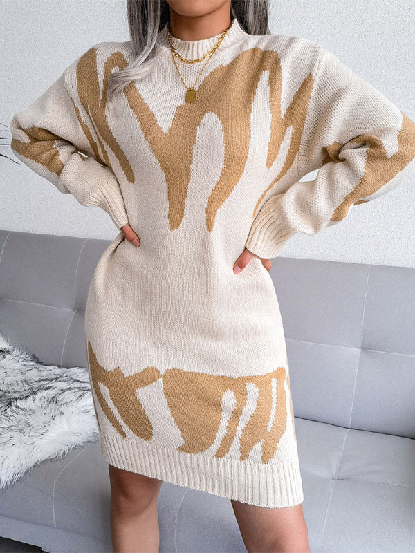 Classic Vintage Sweater with a Flattering Fit