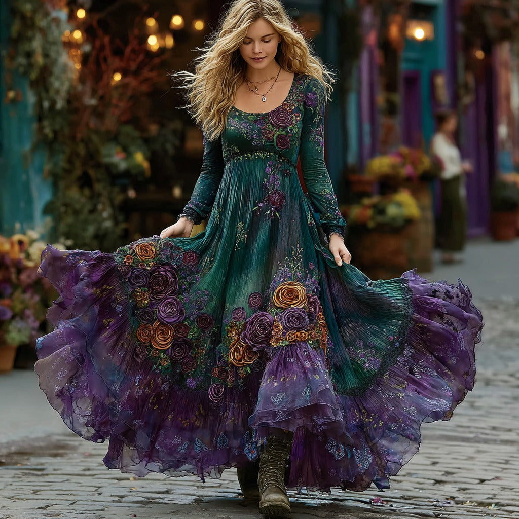 Green purple