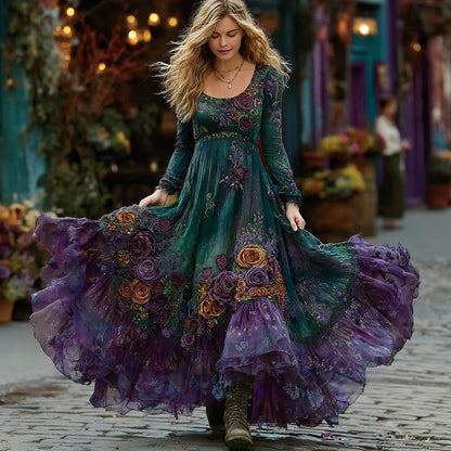 Green purple