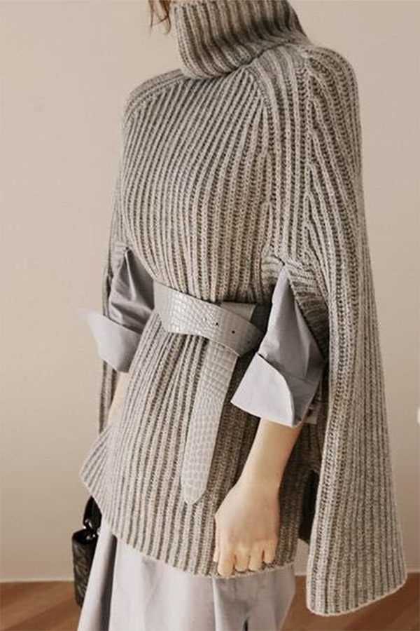 A Vintage Style Sweater with Delicate Timeless Details