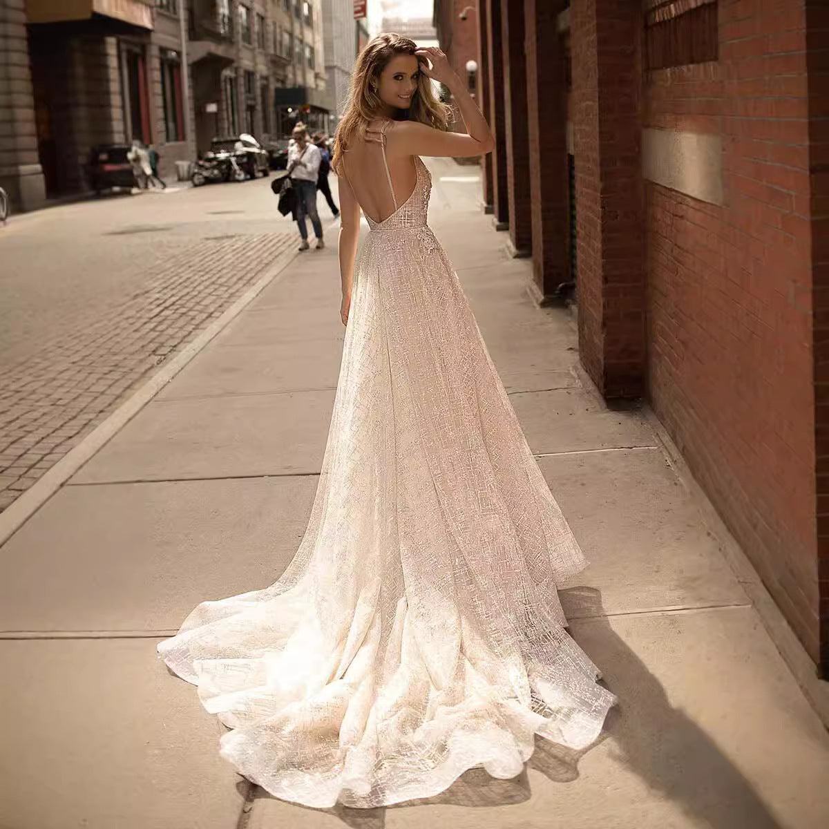 A Vintage Style Dress with Delicate Timeless Details