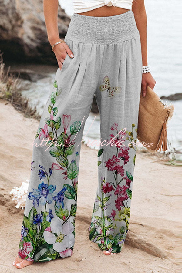 A Vintage Style Pants with Delicate Timeless Details