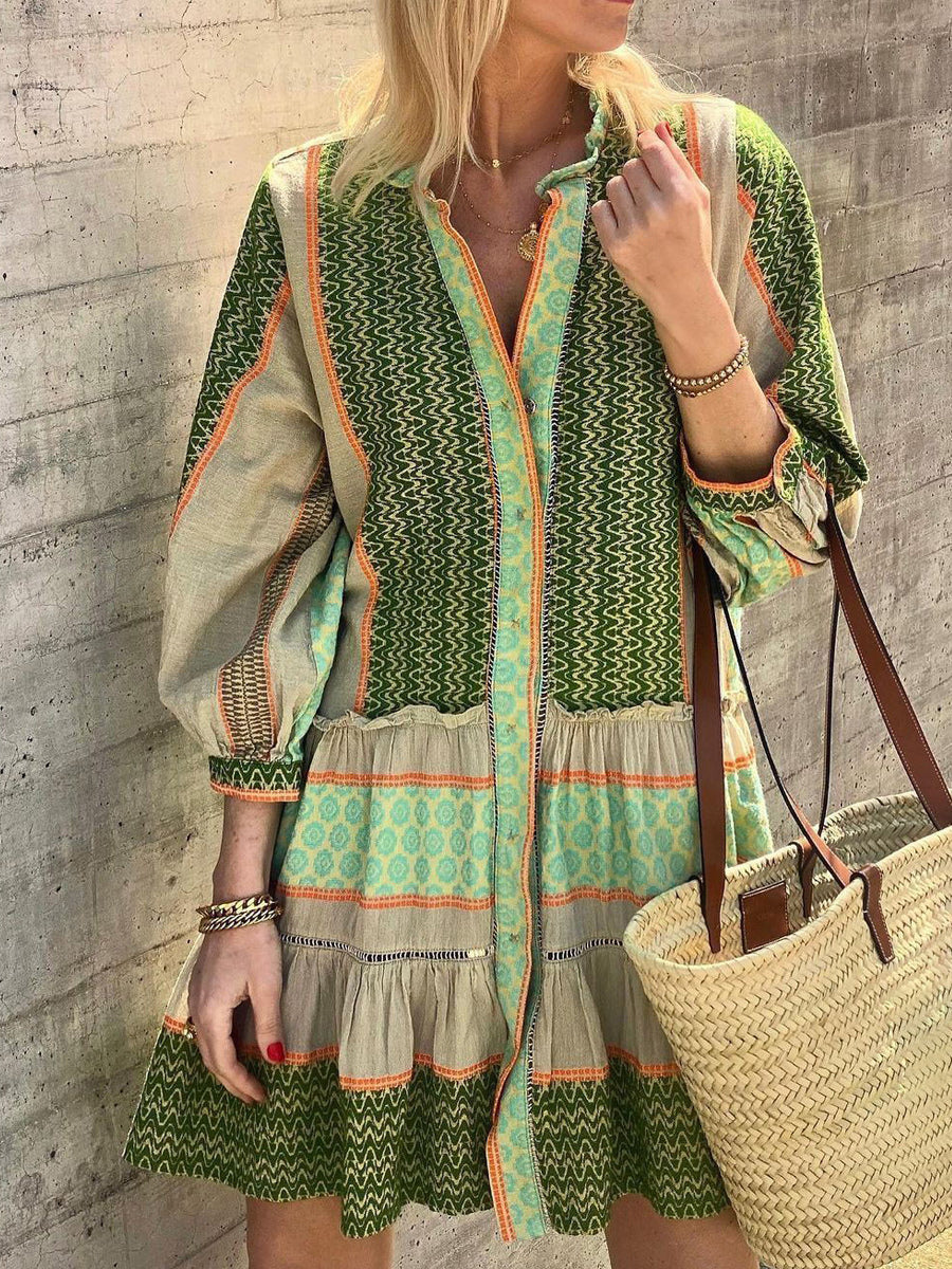 A Vintage Style Dress with Delicate Timeless Details