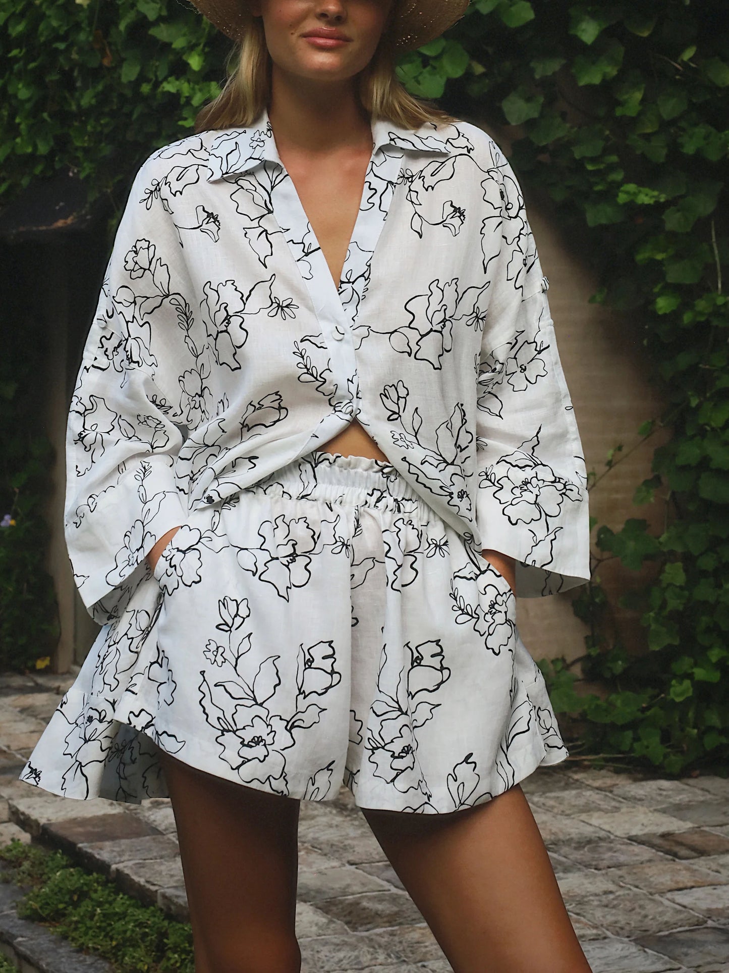 A Vintage Style Shirt with Delicate Timeless Details