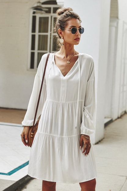 A Vintage Style Dress with Delicate Timeless Details