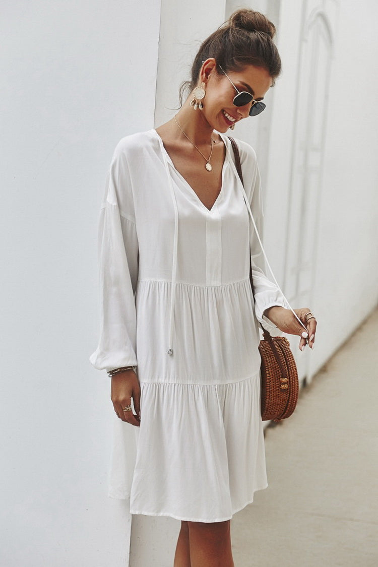 A Vintage Style Dress with Delicate Timeless Details
