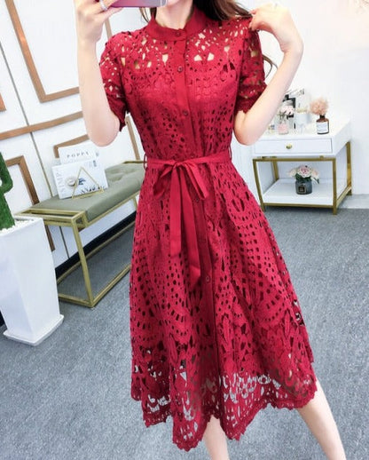 A Vintage Style Dress with Delicate Timeless Details