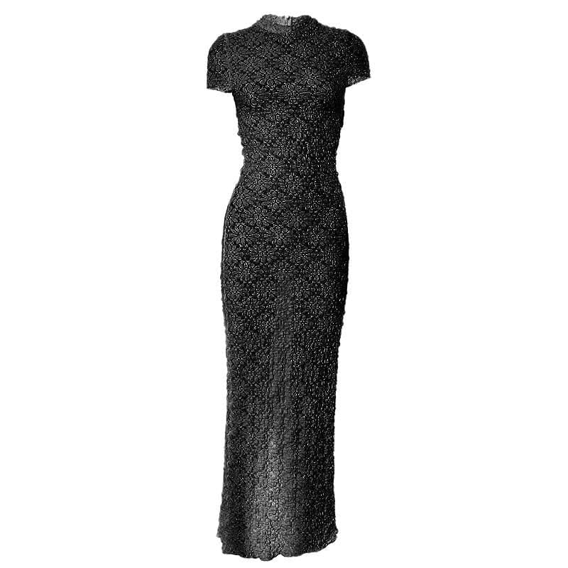 A Vintage Style Dress with Delicate Timeless Details