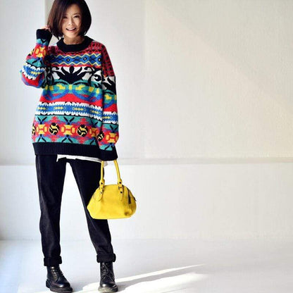 A Vintage Style Sweater with Delicate Timeless Details