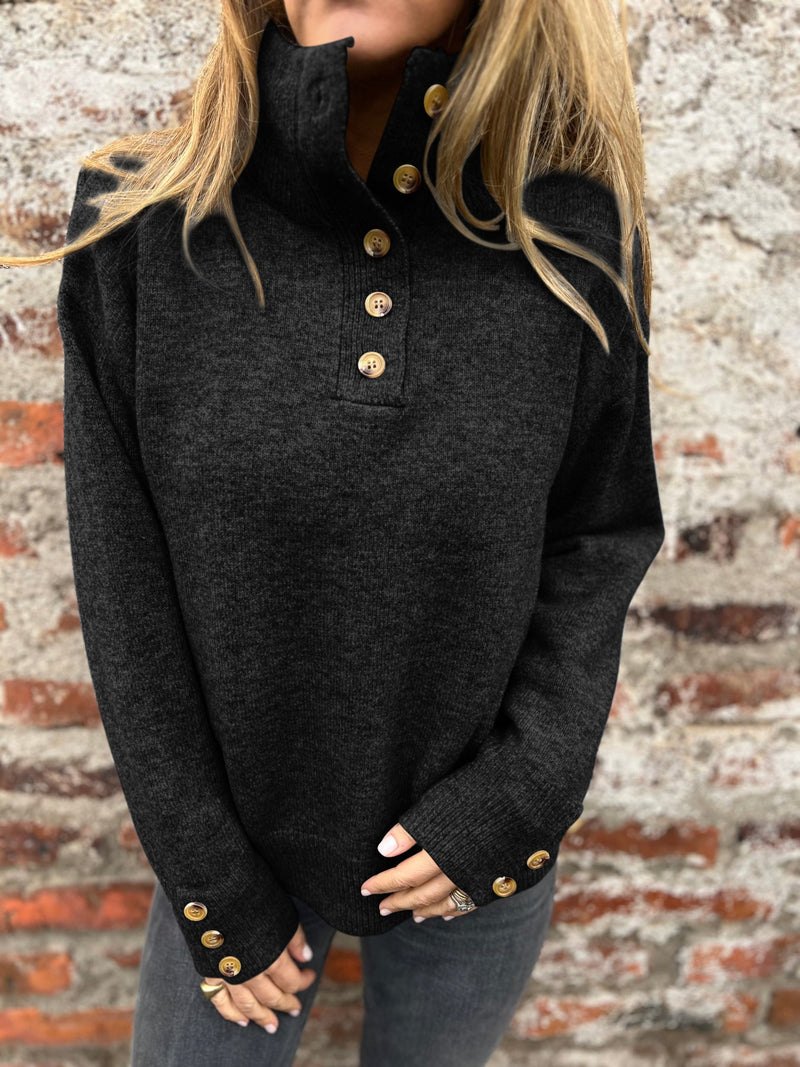 A Vintage Style Sweater with Delicate Timeless Details