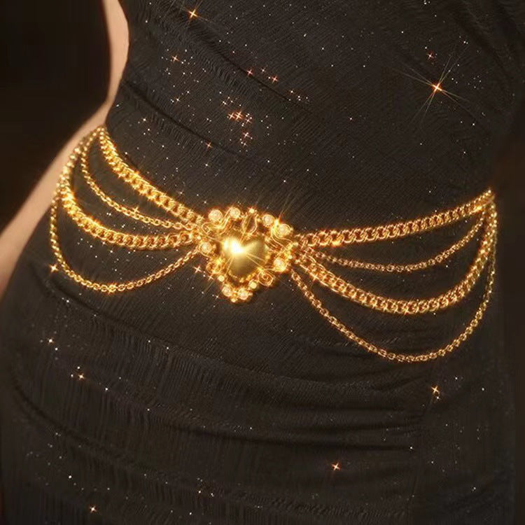Delicate Artisan Gold Chain