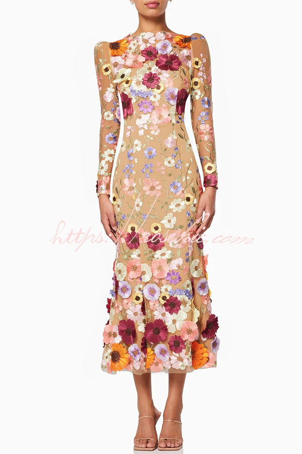 A Vintage Style Dress with Delicate Timeless Details