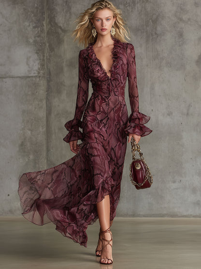 Classic Vintage Dress with a Flattering Fit