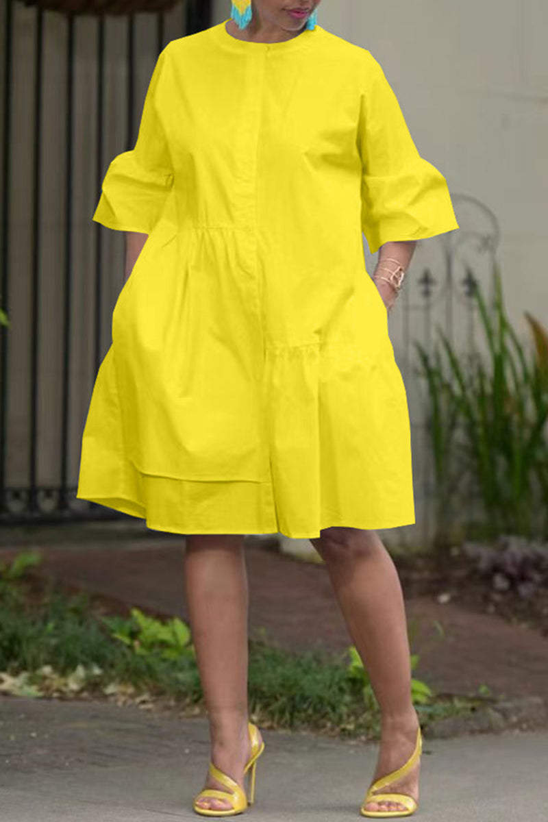 Elegantly Styled Dress for Everyday Wear