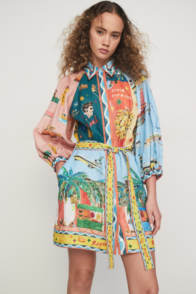 A Vintage Style Dress with Delicate Timeless Details