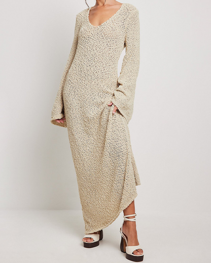 A Vintage Style Sweater with Delicate Timeless Details