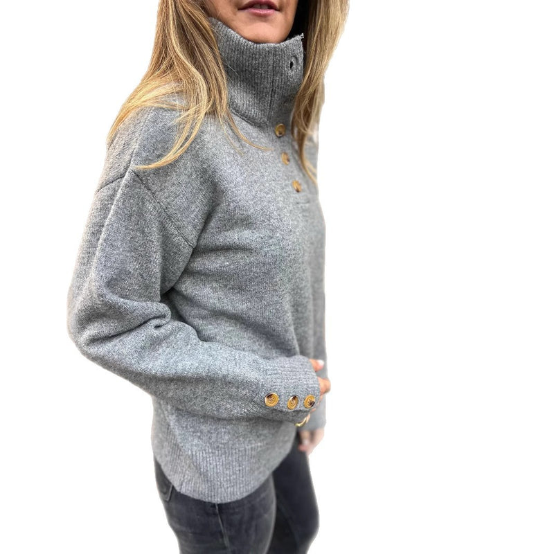 A Vintage Style Sweater with Delicate Timeless Details