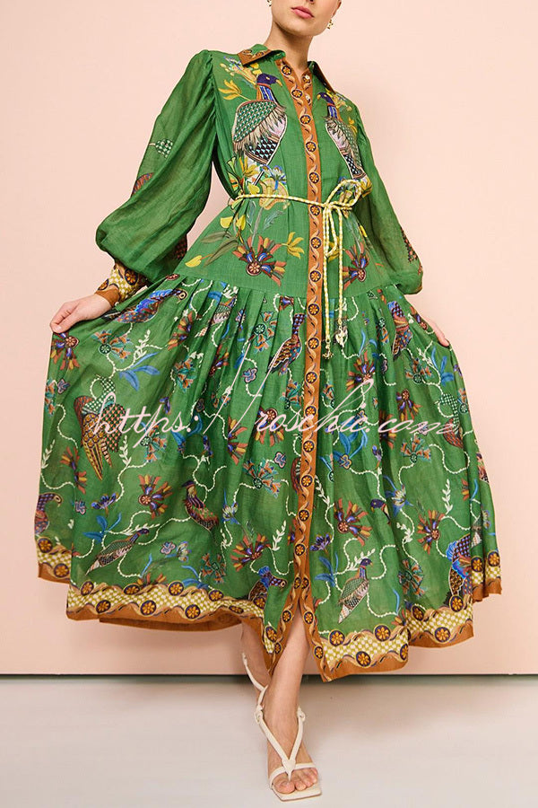 A Vintage Style Dress with Delicate Timeless Details