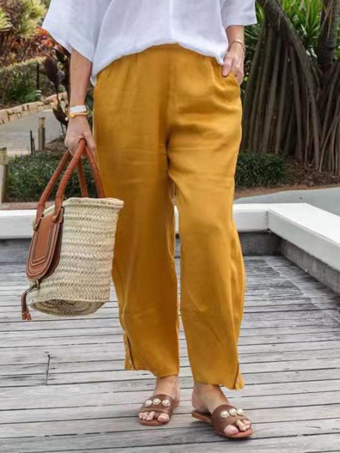 Classic Vintage Pants with a Flattering Fit