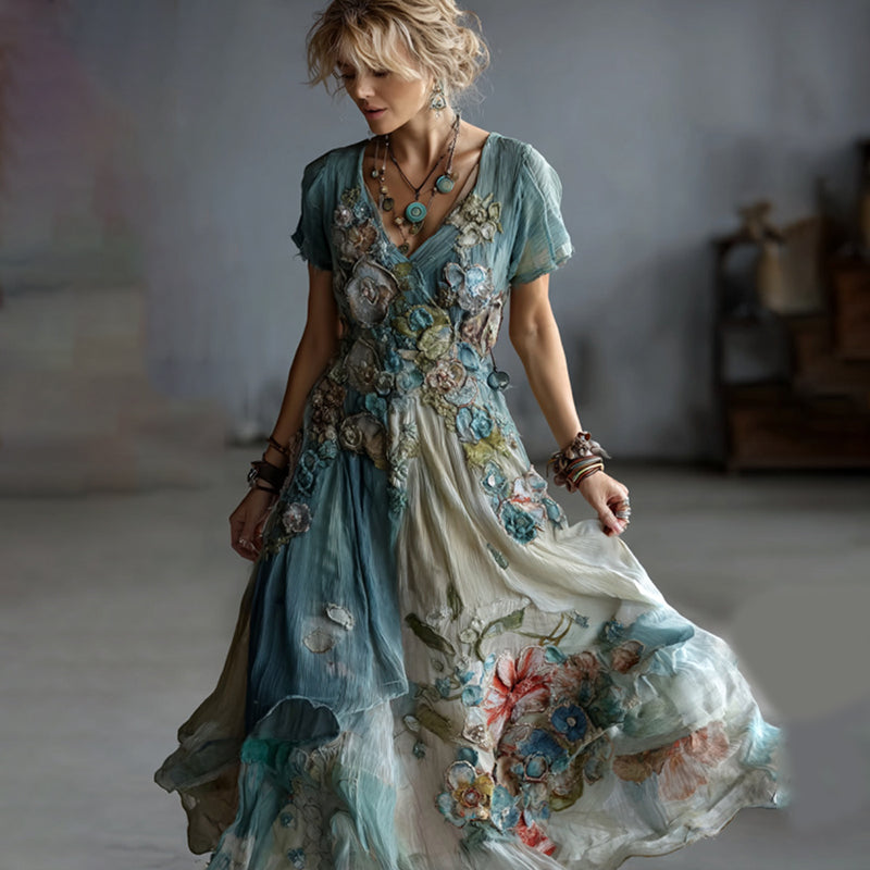 Classic Vintage Dress with a Flattering Fit
