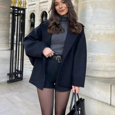 Classic Vintage Coat with a Flattering Fit