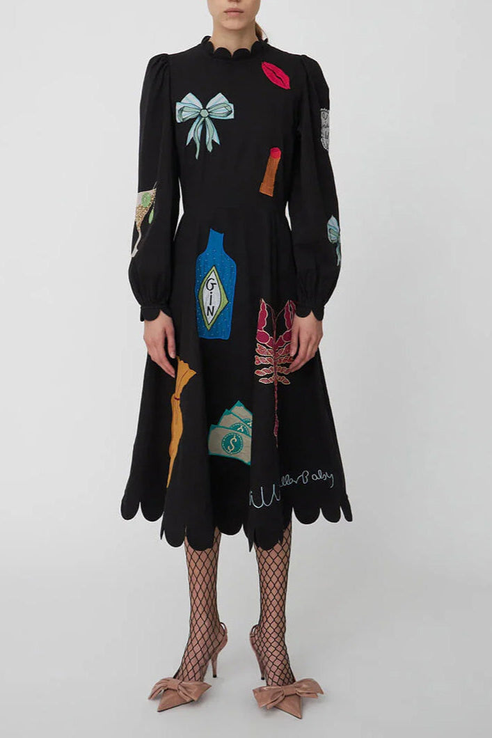 A Vintage Style Dress with Delicate Timeless Details