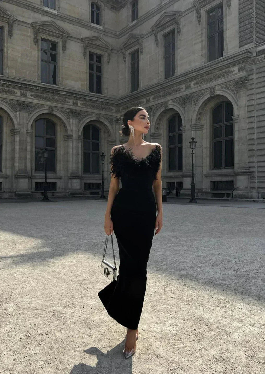 A Vintage Style Dress with Delicate Timeless Details