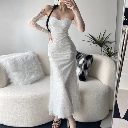 A Vintage Style Dress with Delicate Timeless Details