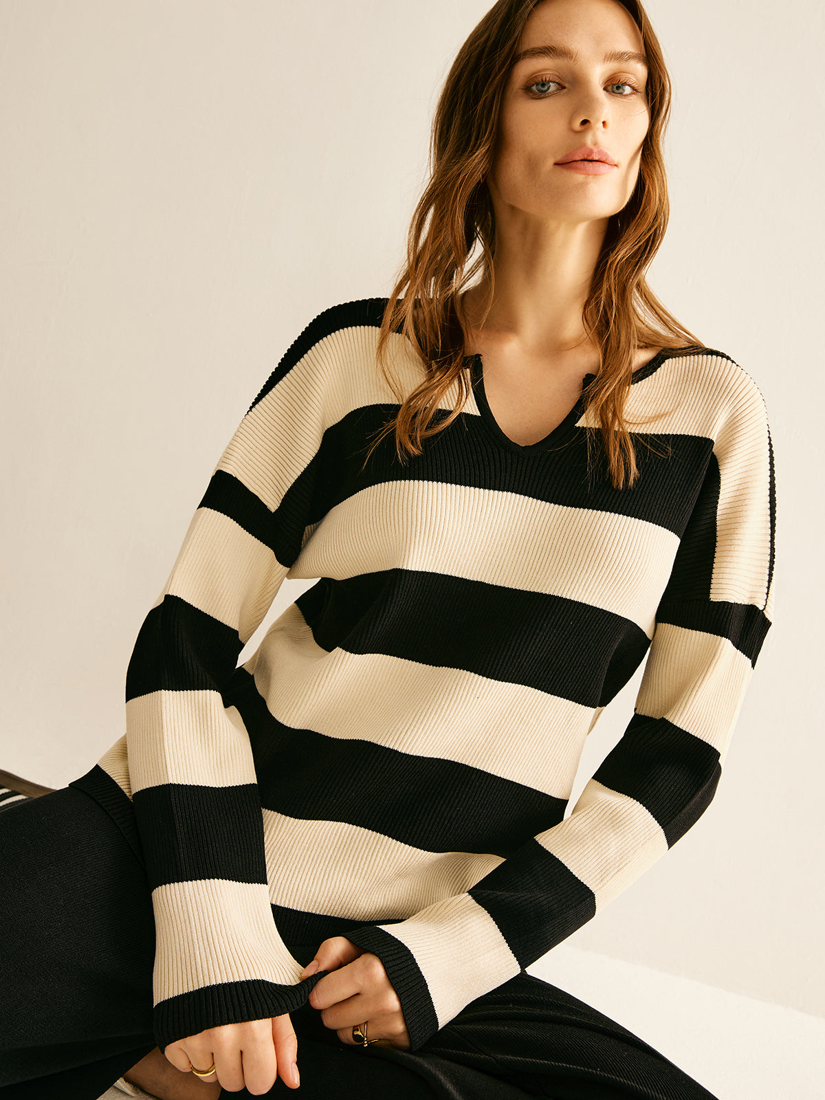 Sophisticated Sweater with a Clean Classic Look
