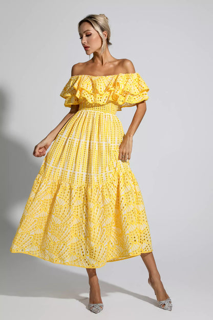 A Vintage Style Dress with Delicate Timeless Details