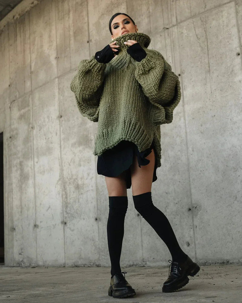 Vintage Inspired Sweater with a Contemporary Edge