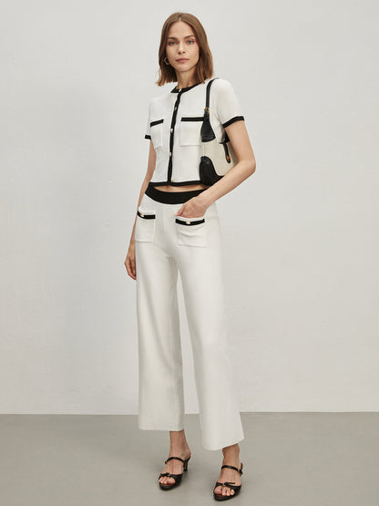 A Vintage Style Sweater with Delicate Timeless Details