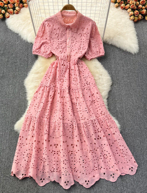 A Vintage Style Dress with Delicate Timeless Details