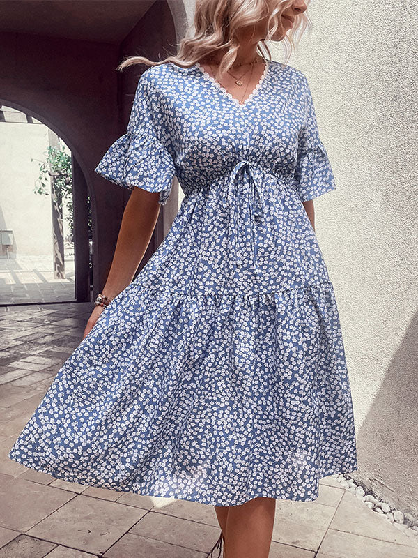 A Vintage Style Dress with Delicate Timeless Details