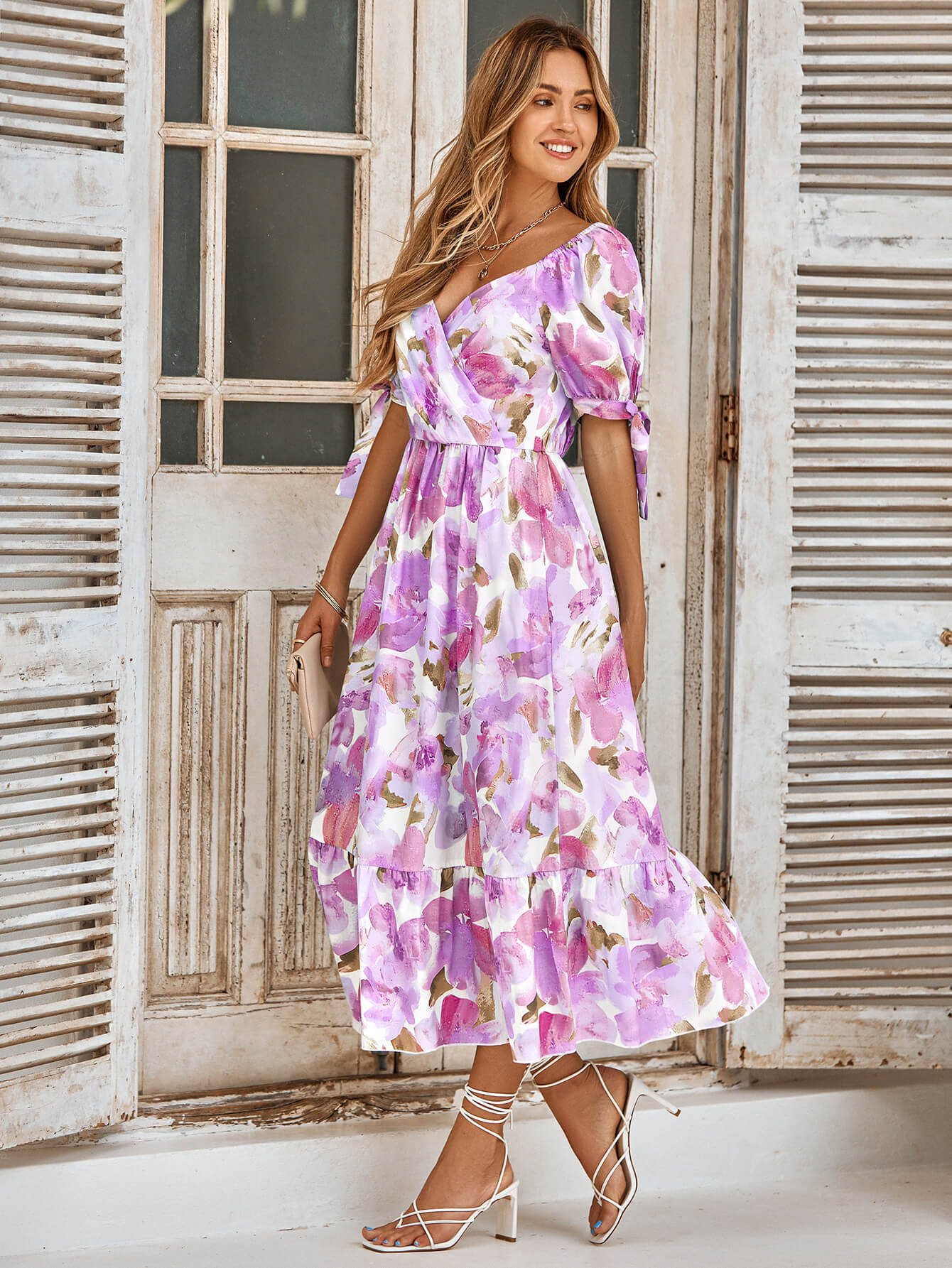 A Vintage Style Dress with Delicate Timeless Details