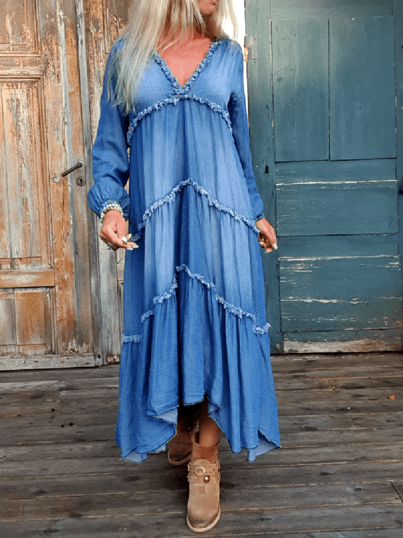 A Vintage Style Dress with Delicate Timeless Details