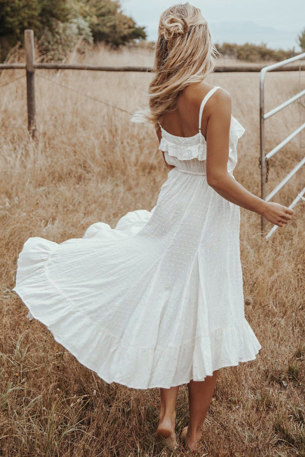 A Vintage Style Dress with Delicate Timeless Details