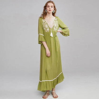 A Vintage Style Dress with Delicate Timeless Details