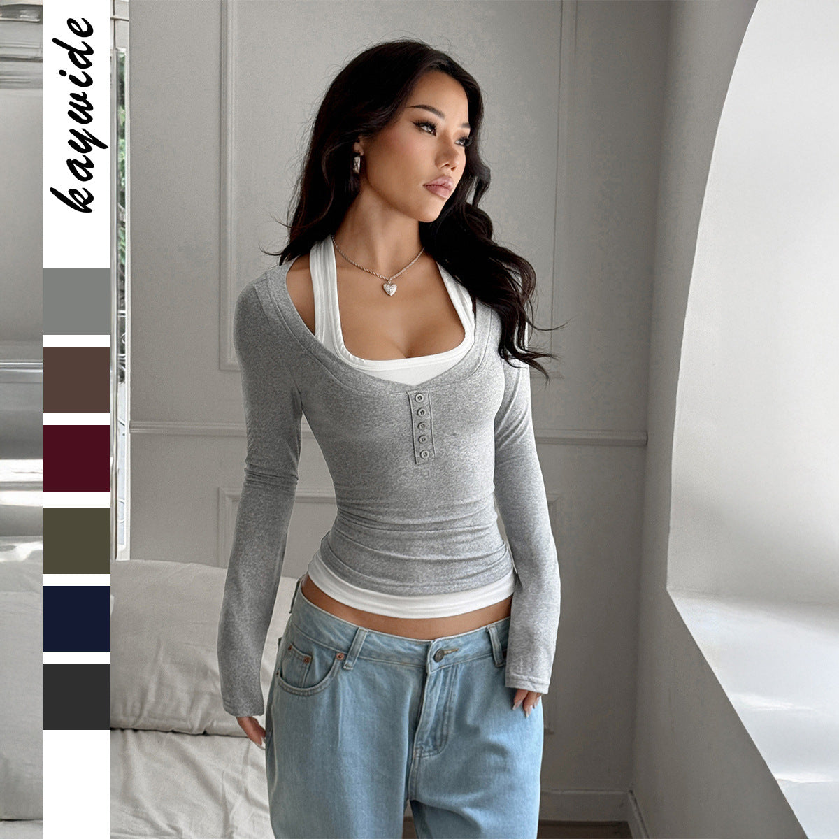 Beautifully Finished T-Shirt in a Timeless Design