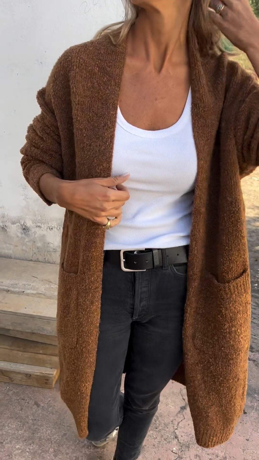 A Vintage Style Cardigan with Delicate Timeless Details